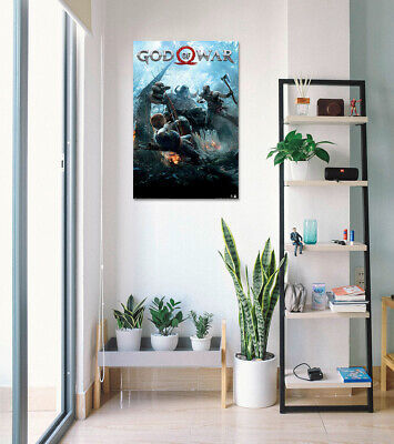 God Of War 4 Video Gaming Action Adventure Wall Art Home Decor - POSTER  20x30