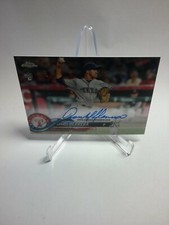 Ronald Herrera Rangers 2018 Topps Chrome Auto RC #RA-RHE