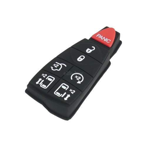 Fobik Key Rubber Pad For Chrysler Town & Country 2008 - 2017 7 Buttons IYZ-C01C - Picture 4 of 8