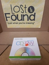 Memorex High Speed CD-RW 5 Pack 12X700MB 80 MIN Rewritable with cases New 