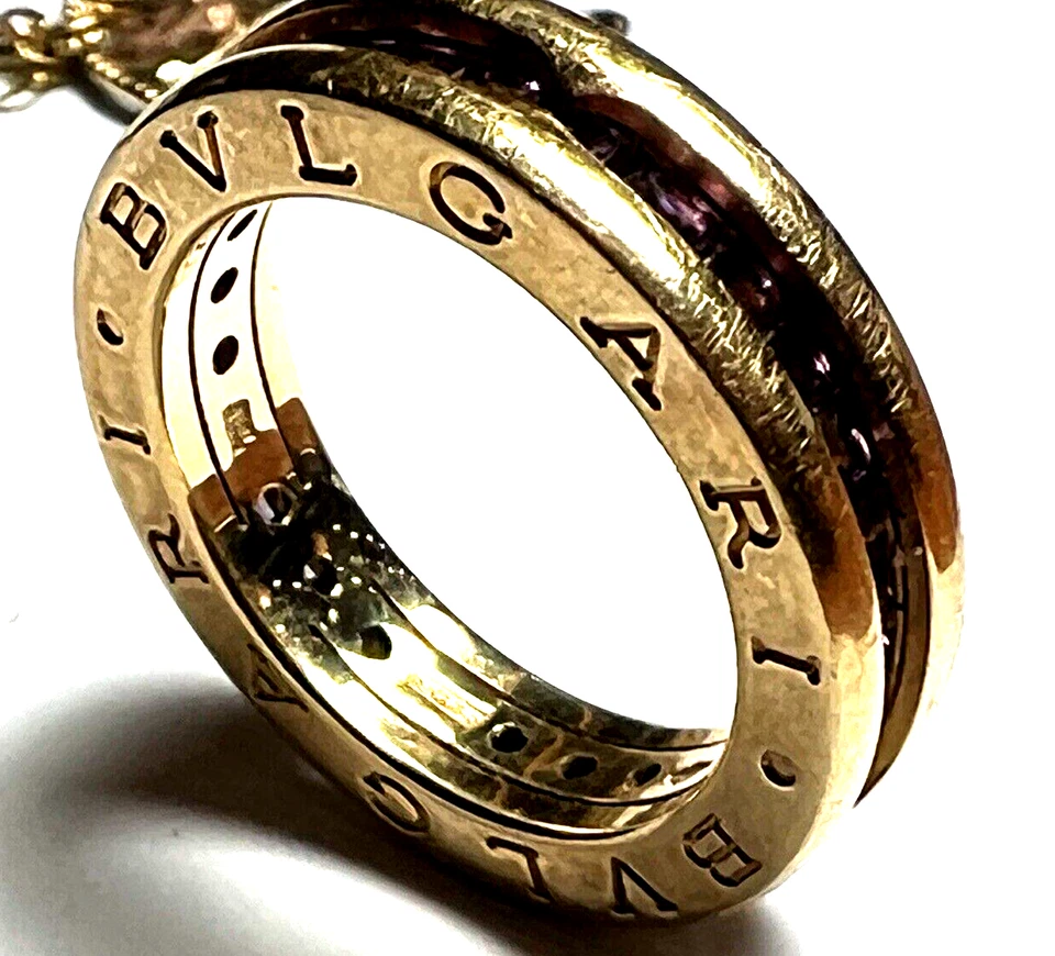 Anillo Banda Amatista Eternidad BVLGARI B-ZERO Oro Amarillo 18 quilates Foto 4 de 4