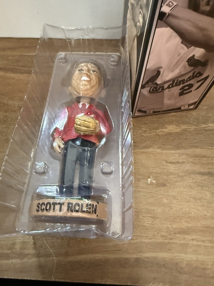 Scott Rolen Bobblehead HOF 2023 St Louis Cardinals Hall Of Fame Museum