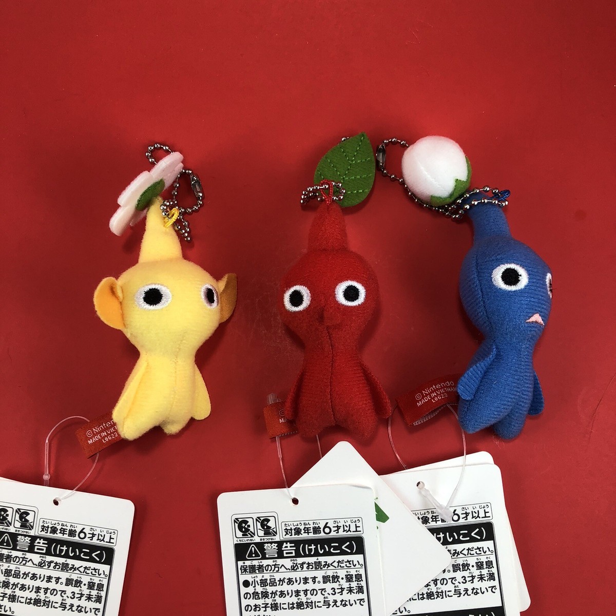 レア　2001年　ピクミン　ねつけマスコット　ストラップ　任天堂 初代ピクミン ねつけマスコット - メルカリ