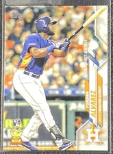 2020 Topps Update Yordan Alvarez Rookie Card #U-300 - Houston Astros RC Debut
