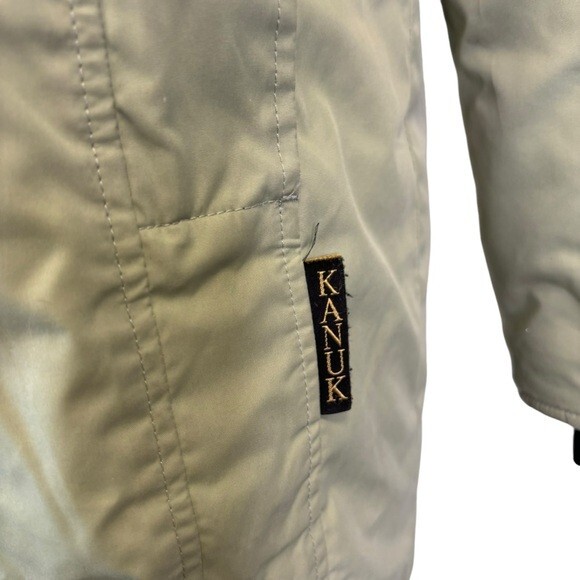 KANUK Vtg Sage Green 'PerceNeige' Coupe Femme Winter Jacket No SizeFits L/XL eBay