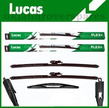 BMW 1 SERIES HATCH WIPER BLADES 2011 - 2019 (F20/21) LUCAS FRONT + QUALITY REAR