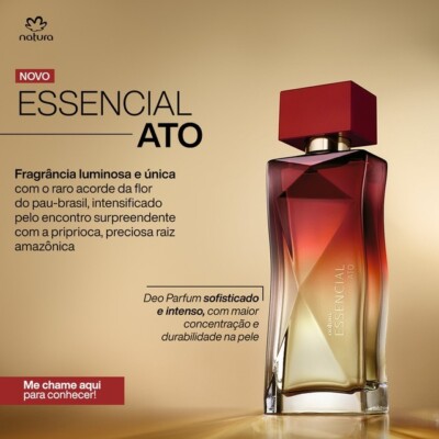 Natura Essencial ATO Deo Parfum Feminino Fragrance 100ml launch