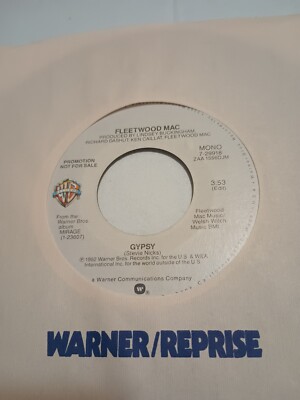 Fleetwood Mac - Gypsy (Mono/ Stereo) Rare Promo 45 Vinyl Record M- Condition