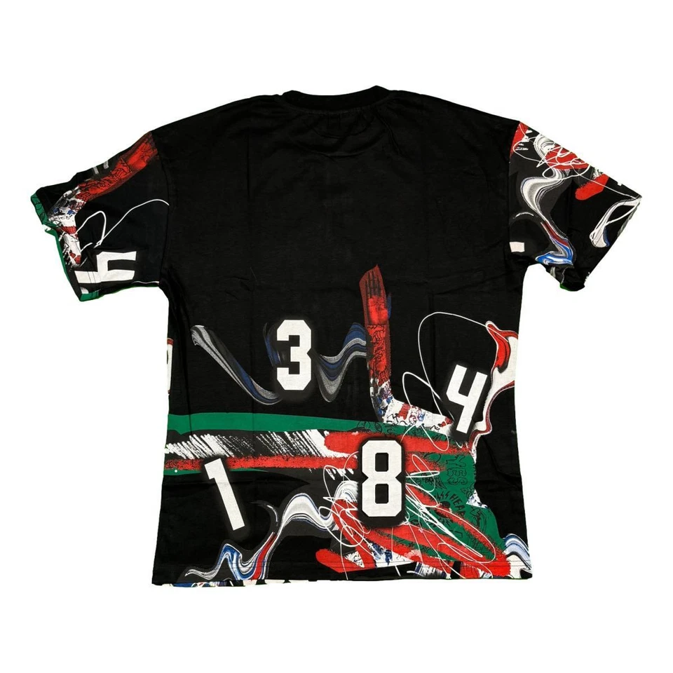 Camiseta para hombre icónica 3 ropa de calle moda con estampado gráfico de Gangs & Rich Gang Foto 2 de 4