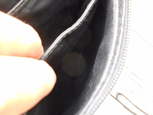 SAC PORTE EPAULE CUIR EPAIS HENRY SAXEL NOIR TBE A 45€ ACH IMM FP mon MOND REL - Picture 7 of 12