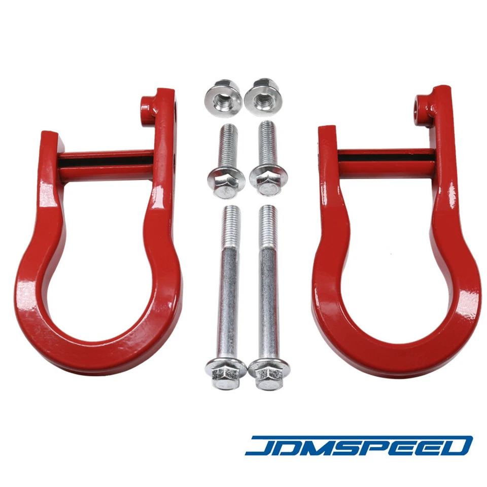 Nuevo kit de gancho de remolque delantero rojo 84192871 apto para Silverado Sierra 1500 2014-2018 Foto 3 de 4