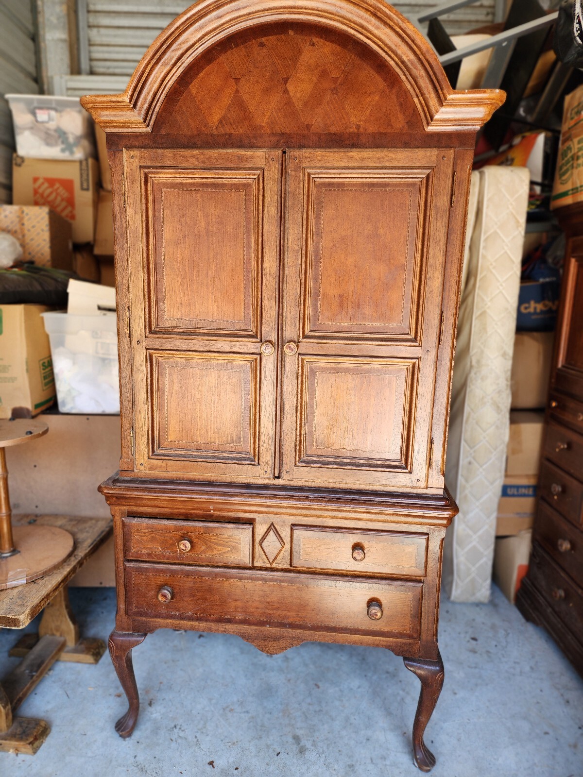 USED WOODEN ARMOIRES FOR SALE (QTY 2 75 EACH) armoire closet