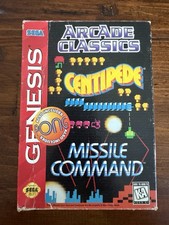 SEGA GENESIS Arcade Classics Cardboard Box