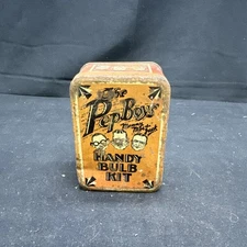 2416I - Vintage Pep Boys Handy Bulb Kit Advertising Tin!  This is the real deal!