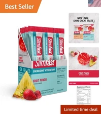 Electrolyte Hydration Packets for Intermittent Fasting - Fruit Punch 12 Count