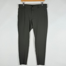 Liverpool Los Angeles Women 12 31 Trousers Pants Olive Green Slim Career Casual