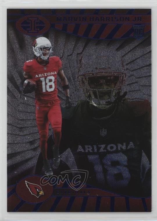 2024 Panini Illusions Trophy Collection Dots Marvin Harrison Jr #3 Rookie RC 9p5