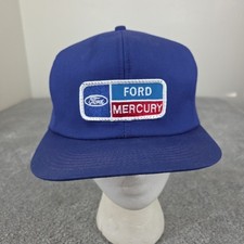Ford Mercury Patch Hat Snapback Cap Blue Dryr...