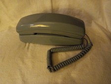 Vintage Radio Shack Slimline Phone Baby Blue Powder Landline Push Button