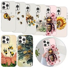 Gorgeous Bee Phone Case Flexible Cover For iPhone 16 15 14 Pro 11 13 12 Mini 17e
