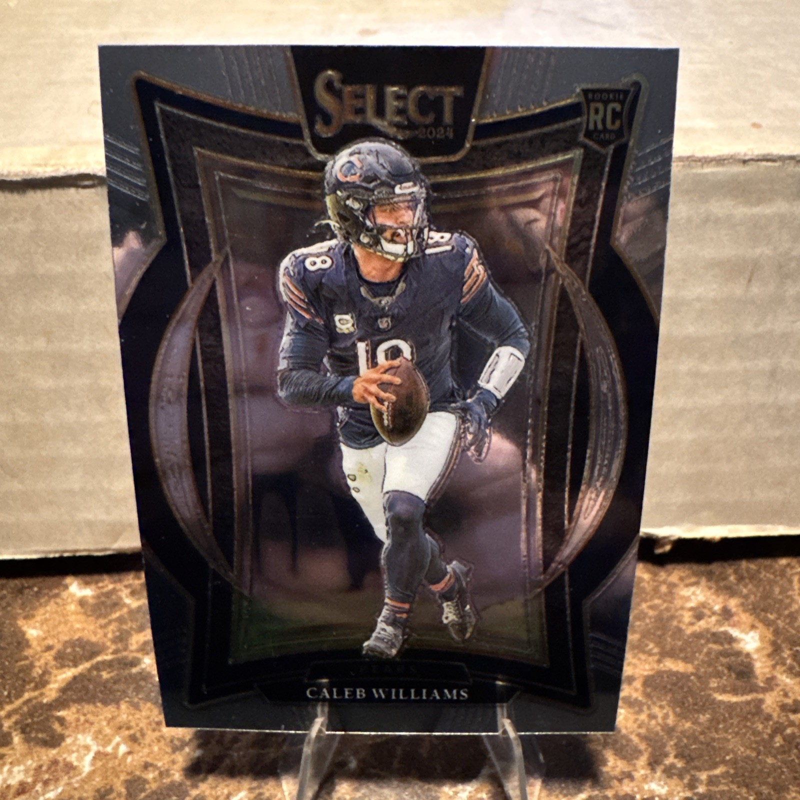 2024 Panini Select - Concourse Caleb Williams #25 Silver Prizm (RC)