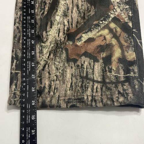 Cabelas Dry Plus Pants Mens 40x29 Camo Fleece Pants Thick Mossy Oak NWT READ - Picture 4 of 13