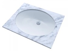 Toto LT569 Cotton 17" Undermount Bathroom Sink With Overflow
