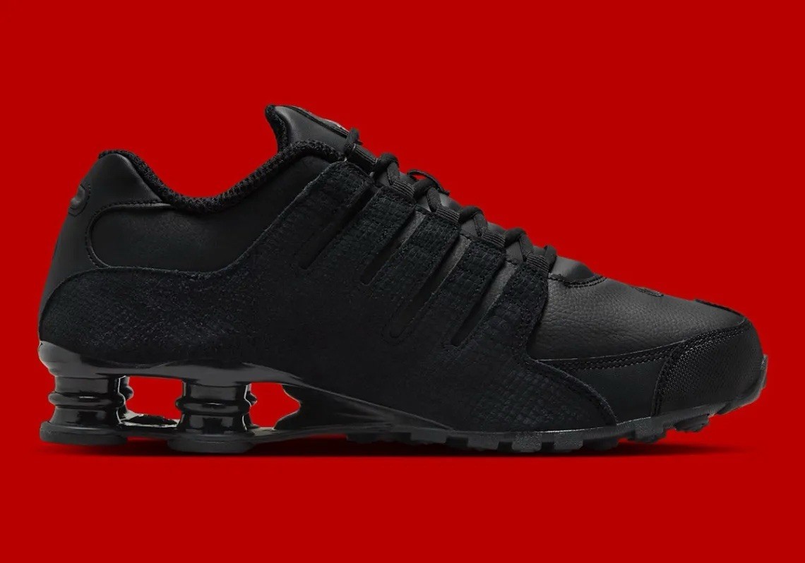 Nike Shox NZ Shoes Triple Black 378341-001 Men's Multi Size NEW | eBay