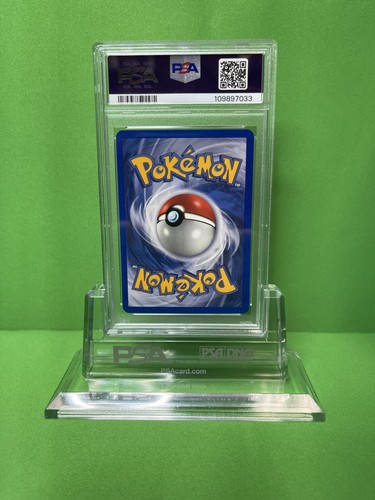 2005 POKEMON EX DEOXYS 74 SLUGMA-REVERSE FOIL PSA 8 - Picture 2 of 2