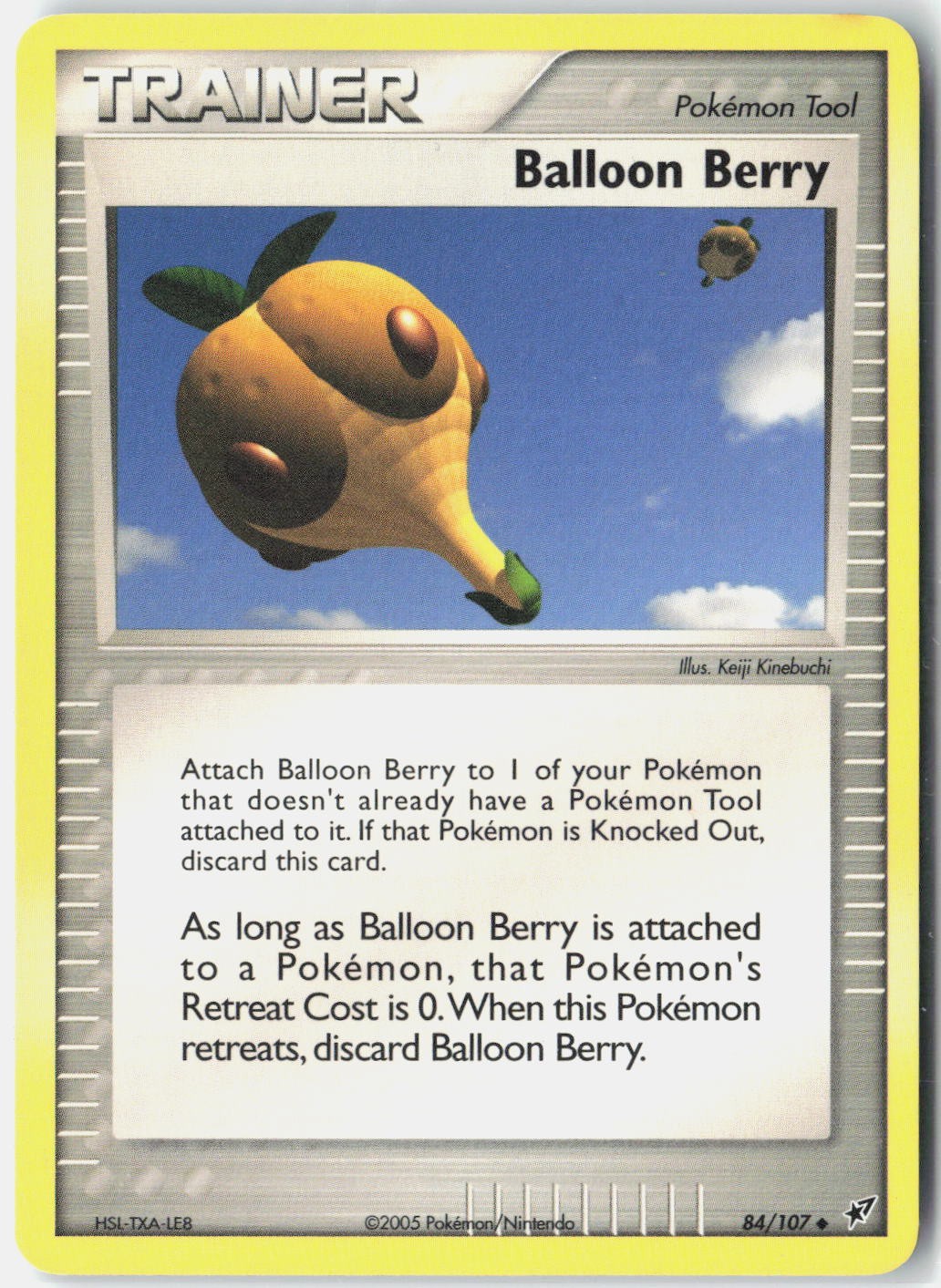 Balloon Berry Deoxys 84/107 Pokemon Card