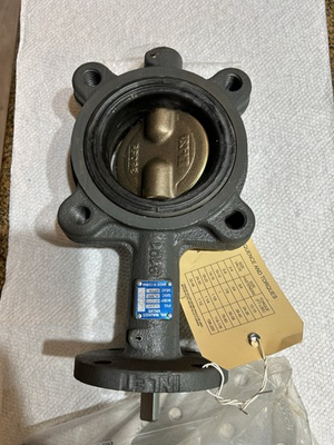 #ad Milwaukee Valve Cl223e 3 Butterfly Valve Lug 3 In Ci Epdm Liner $150.00