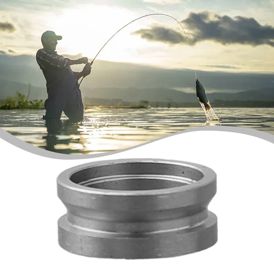 Nuovo Rullo Linea Esterno 1pz Argento Liscio Acciaio Inox Accessori - Immagine 2 di 4