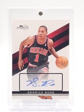DERRICK ROSE 2008-09 TOPPS SIGNATURE ROOKIE AUTO /649 #TSA-DR BULLS Q3562