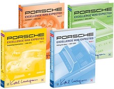1948-2020 Porsche: Excellence Was Expected- 4 Vol Hardcover Set Bentley Pub Gpxs