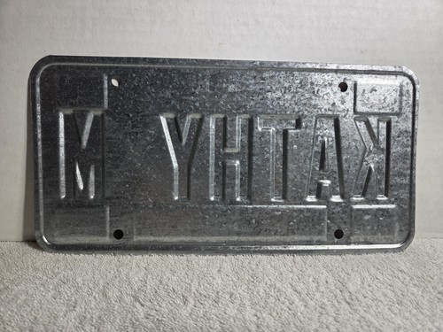 Vintage 1995 Tennessee Vanity License Plate " KATHY M " - Afbeelding 2 van 2