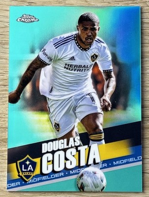 2022 Topps Chrome MLS Aqua Lava Refractor #78 - Douglas Costa - #d /299 Soccer