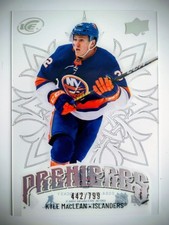 24 25 UPPER DECK ICE PREMIERES ROOKIE KYLE MACLEAN /799