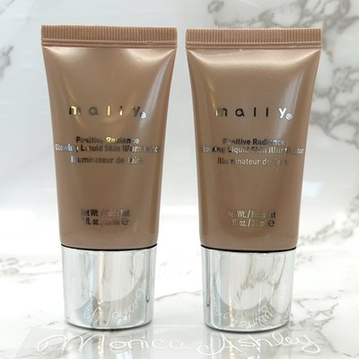 2 Mally Positive Radiance Glowing Liquid Skin Illuminator LIGHTER New & Sealed