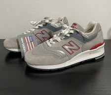 New Balance 997 Made In USA 'Grey' 2013 New Size 9/8.5 No Box Rare