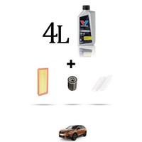 Hoffcar Wartungsset 3 Filter Und 4L ÖL FüR Peugeot 3008 Ii 1.2 Puretech 96Kw D