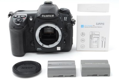 [Top MINT w/ 2 Batteries] Fujifilm S5 Pro Camera Body 12.3MP DSLR Nikon F JAPAN