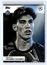 2024-25 Topps Simplicidad UEFA Portrait Cesare Casadei RC Rookie Chelsea
