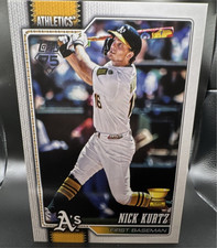 2026 Topps Series 1 - Nick Kurtz Jumbo Oversized Card #97 Topps All Star Rookie