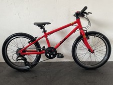 Frog 55 20 Inch Kids Junior Bike Red. 8 Speed, Lightweight.