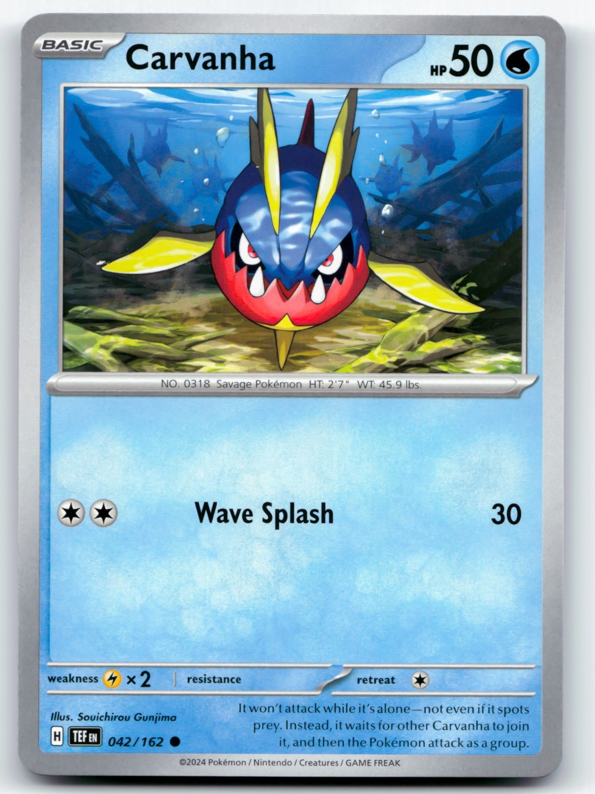 Carvanha 042/162 Common SV05: Temporal Forces NM