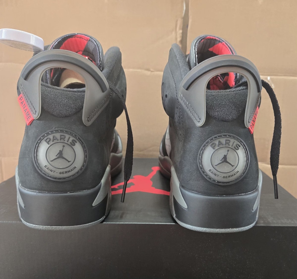 Nike Air Jordan 6 Retro Low PSG Paris Saint-Germain Iron Grey