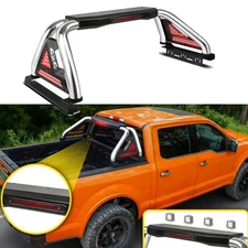 Adjustable Sport Truck Bed Roll Bars Chase Rack For Gladiator/Maverick/Colorado