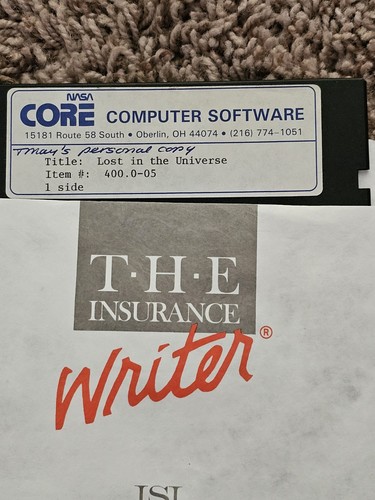 Apple II Rare NASA CORE software & Astronomy Software/DOS 3.3 Sytem - Afbeelding 5 van 22