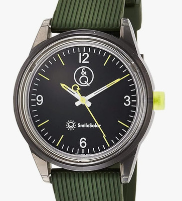 Citizen Q&Q SmileSolar RP10-006 Green Solar Eco Clear Case Watch JDM Japan Fr/s
