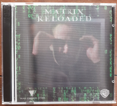 Matrix Reloaded Digital Press Kit, 2 CDs, Warner Brothers/Village Roadshow, 2003